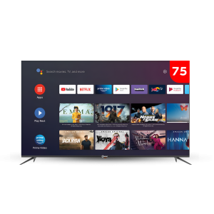 شاشة دانسات 75 بوصة سمارت 4K نظام تشغيل أندرويد 13 DTD75BU